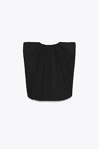 ZW COLLECTION BALLOON POPLIN TOP