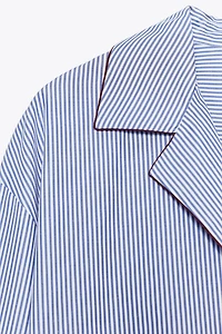 ZW COLLECTION CONTRAST TRIM SHIRT