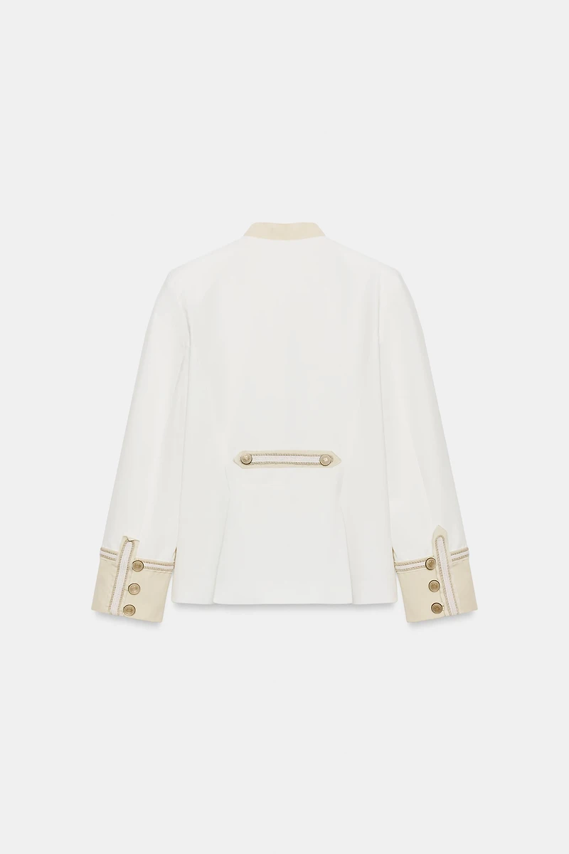 ZW COLLECTION JACKET WITH BUTTON DETAILS