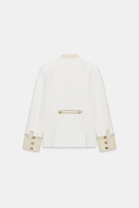 ZW COLLECTION JACKET WITH BUTTON DETAILS