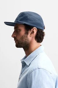 CASQUETTE DÉLAVÉE À IMPRIMÉ COMBINÉ