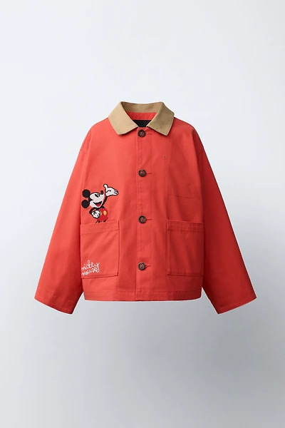 BLOUSON CANVAS BRODÉ MICKEY MOUSE © DISNEY
