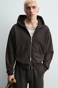 SWEAT À CAPUCHE COURT