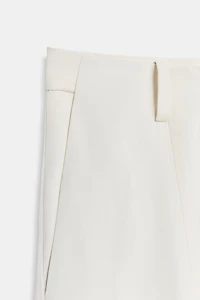 ZW COLLECTION LINEN BLEND BALLOON PANTS