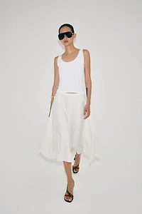 ZW COLLECTION LAYERED MIDI SKIRT