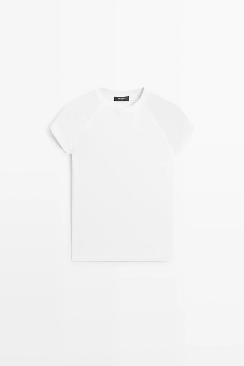 T-shirt à manches courtes raglan