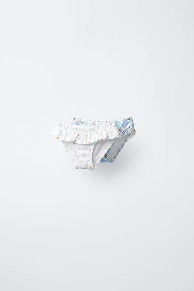 2-6 YEARS/ TWO-PACK CIRCUS SWIM BOTTOMS