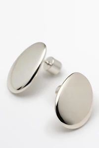 Irregular flat earrings
