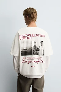 PHOTOGRAPHIC PRINT T-SHIRT