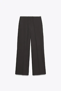 DOUBLE WAIST STRAIGHT LEG PANTS