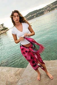 POLKA DOT MODAL SCARF