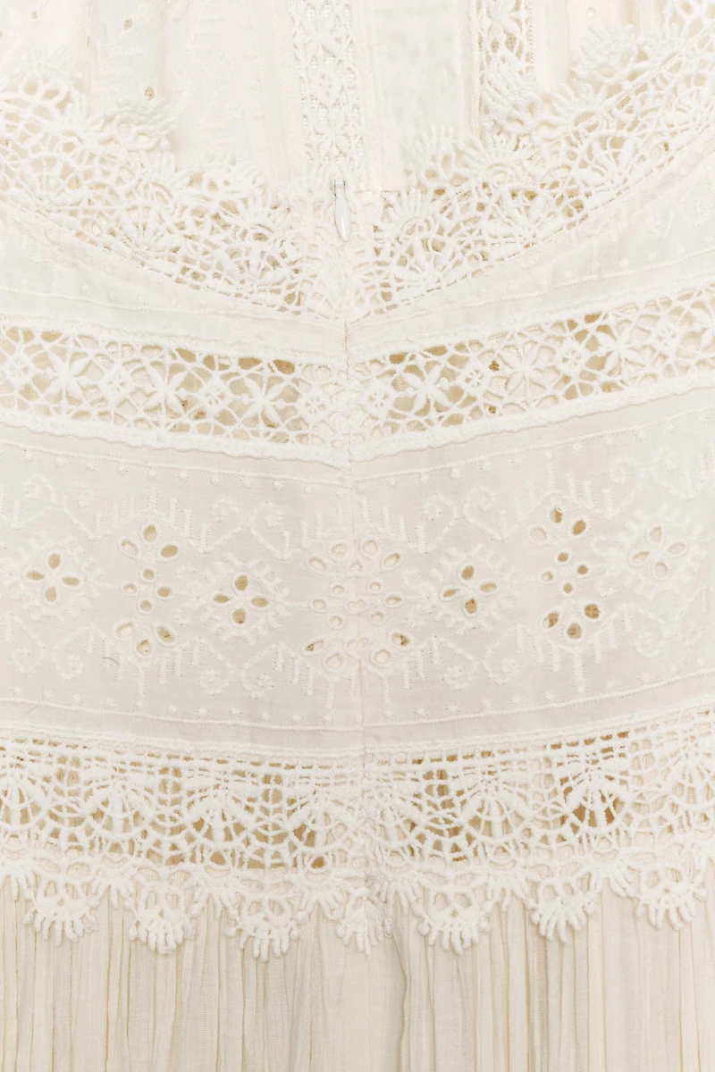 ZW COLLECTION LACE MIDI DRESS