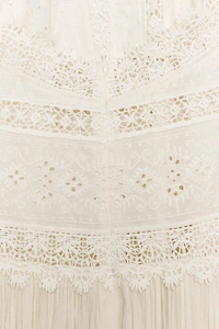 ZW COLLECTION LACE MIDI DRESS