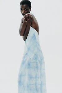 HALTER TIE DYE DRESS