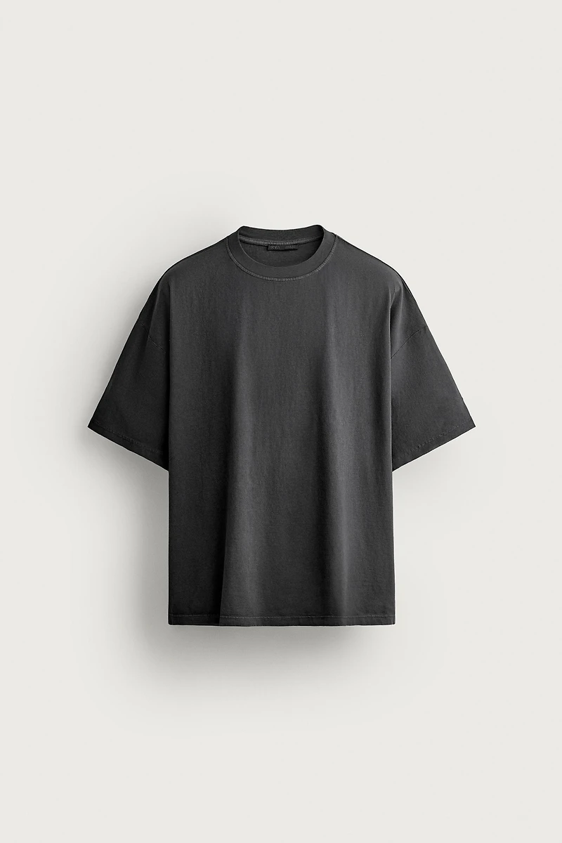 BASIC WASHED RELAXED FIT T-SHIRT