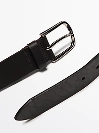Ceinture en cuir nappa