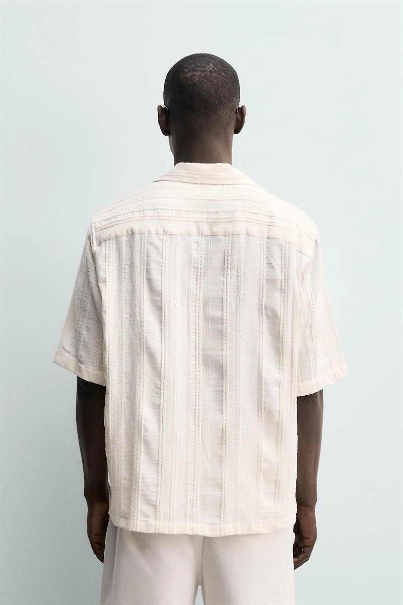 GEOMETRIC JACQUARD SHIRT