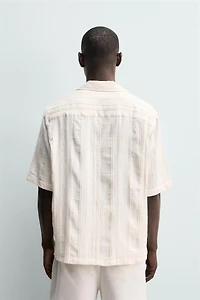 GEOMETRIC JACQUARD SHIRT