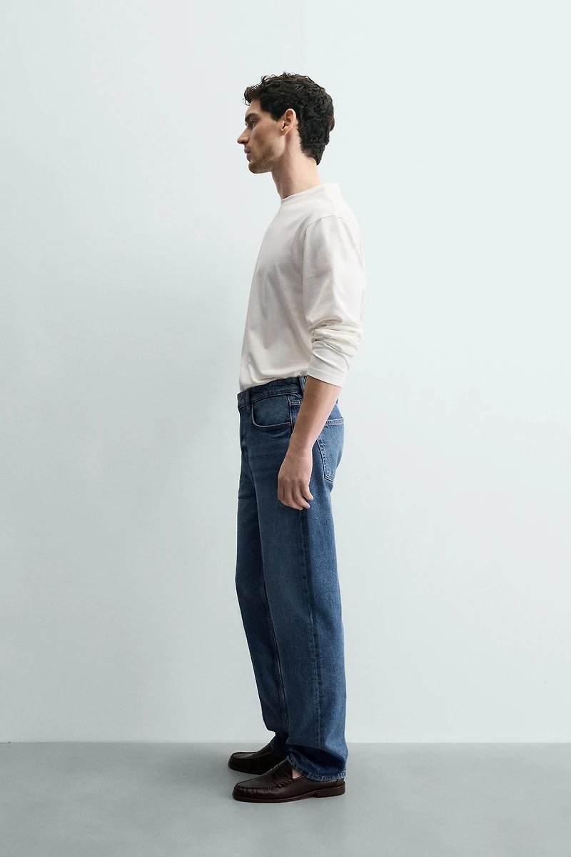 COTTON - LYOCELL STRAIGHT FIT JEANS