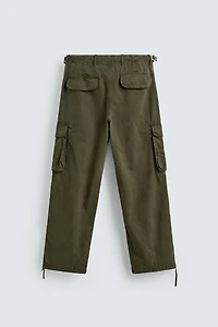 RELAXED FIT CARGO PANTS