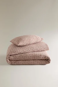 LINEN COTTON BRANCHES BEDSPREAD