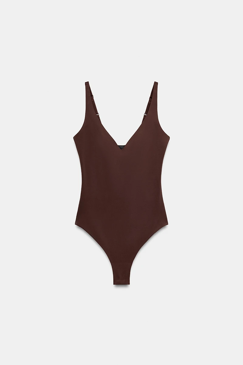 BODY EN MÉLANGE DE POLYAMIDE