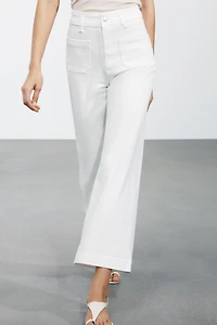 ZW COLLECTION HIGH WAIST WIDE LEG JEANS