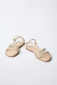 SPARKLY STRAP SANDALS