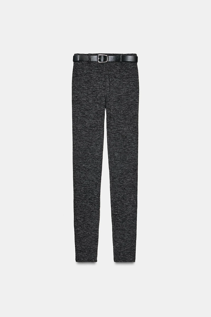 SOFT BELTED LEGGINGS