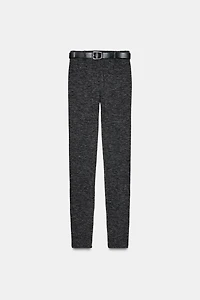 SOFT BELTED LEGGINGS