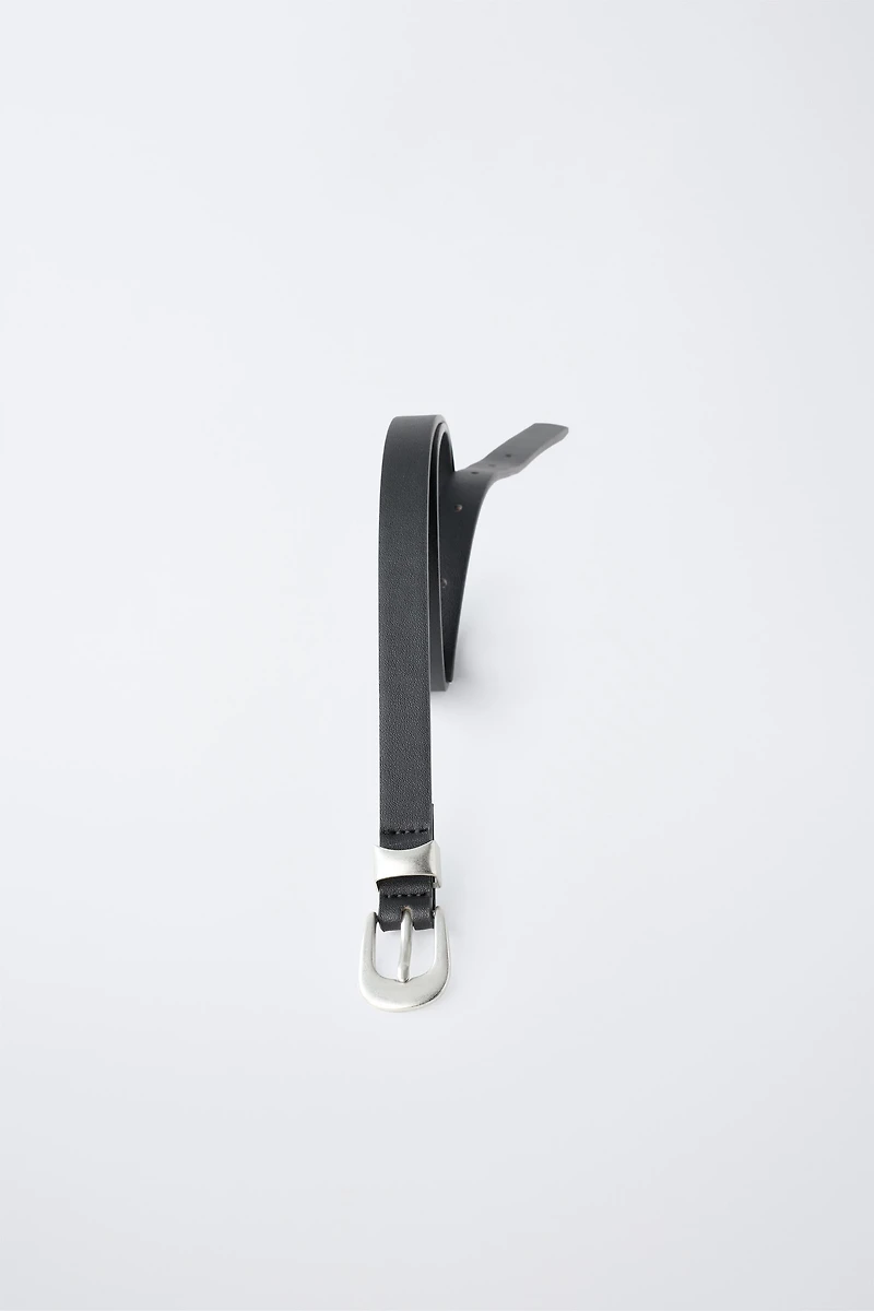 FAUX LEATHER BELT