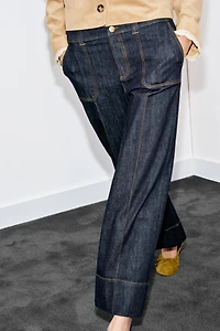 JEAN Z1975 JUPE-CULOTTE TAILLE NORMALE