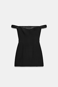 SHORT VOLUMINOUS DRESS