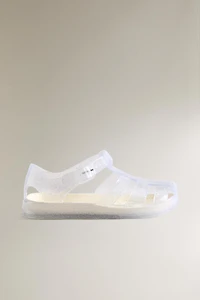 KIDS GLITTER CAGE SANDALS