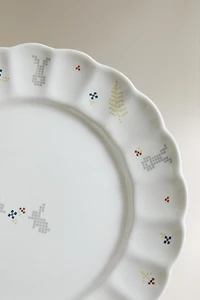 ASSIETTE ENFANT PORCELAINE LAPINS