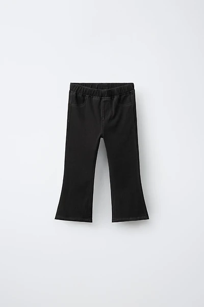 LEGGING FLARE EN DENIM