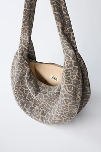 SAC SHOULDER ANIMAL PRINT