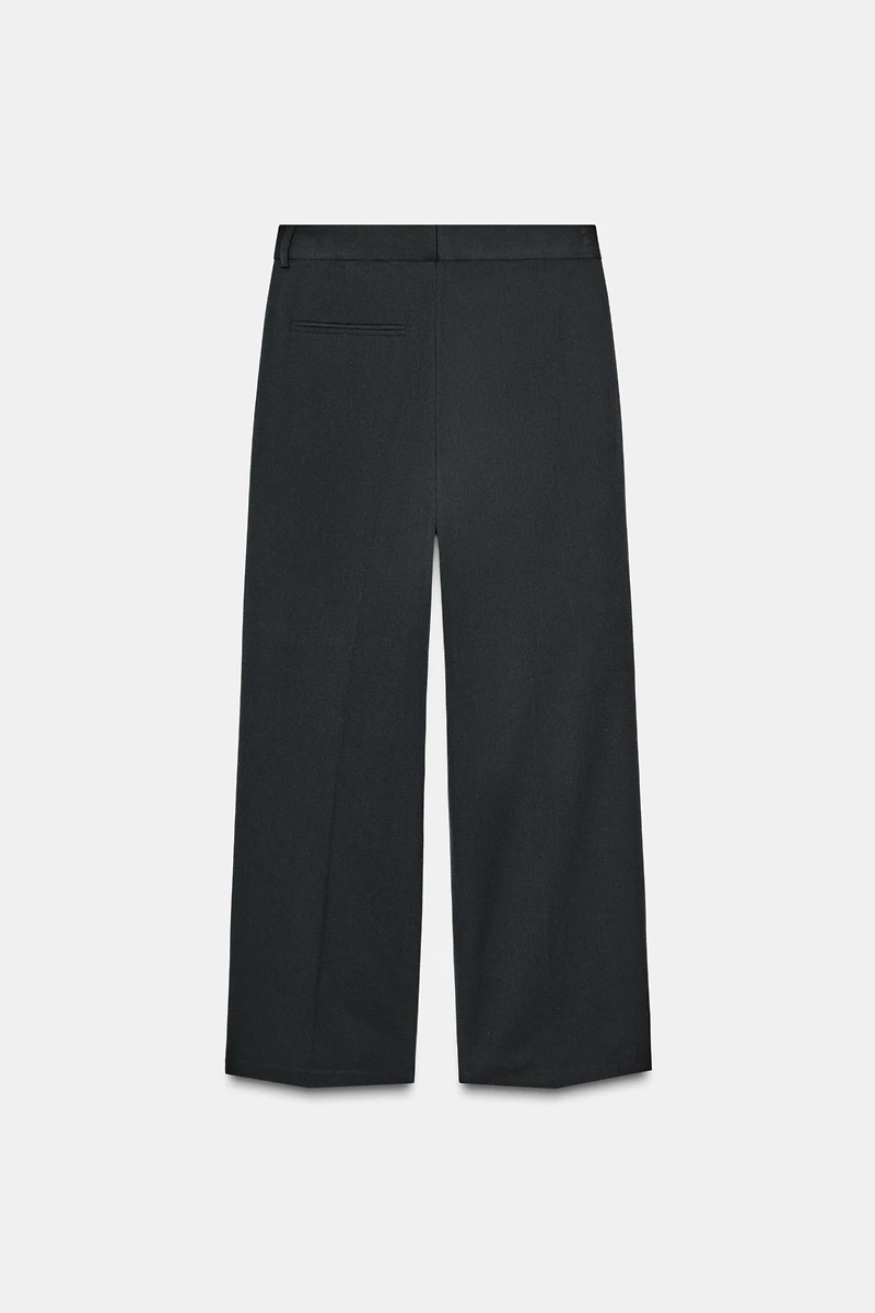 WRAPAROUND TOPSTITCH PANTS