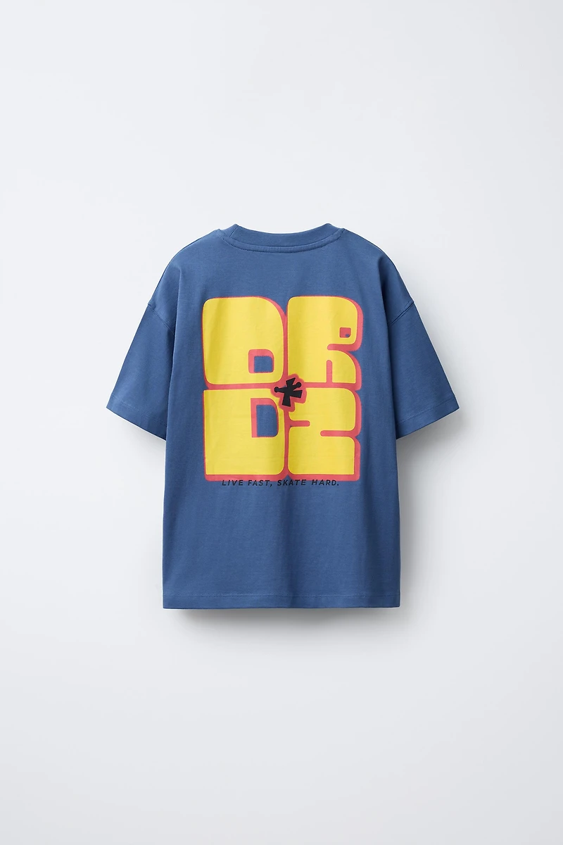 TEXT PRINT T-SHIRT