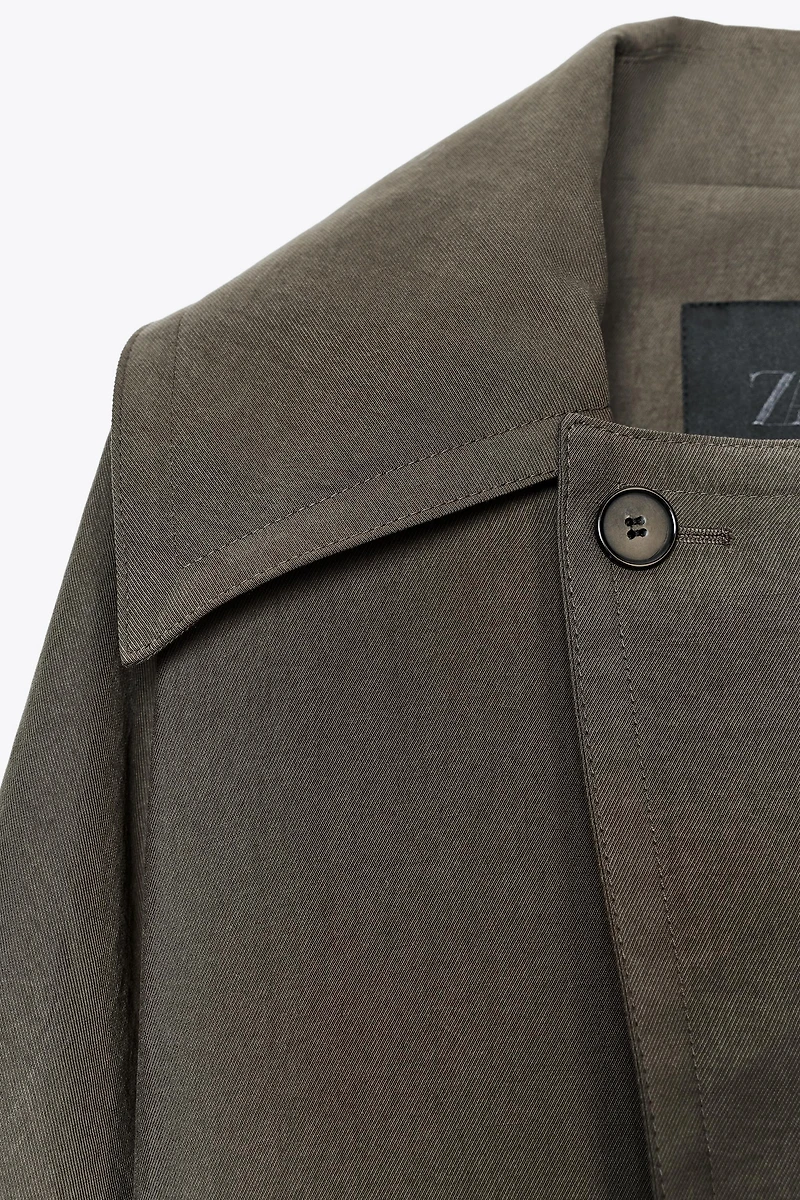ZW COLLECTION FLOWY BELTED JACKET