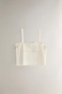 COTTON TOP WITH EMBROIDERY