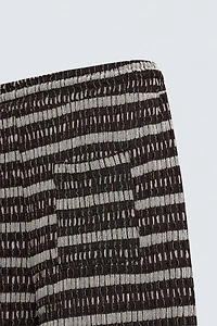 PANTALON JACQUARD AJOURÉ