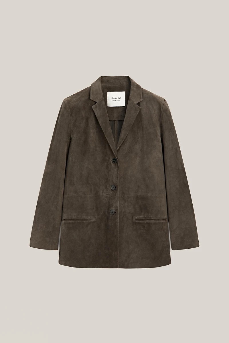 Blazer 100% cuir daim - LIMITED EDITION