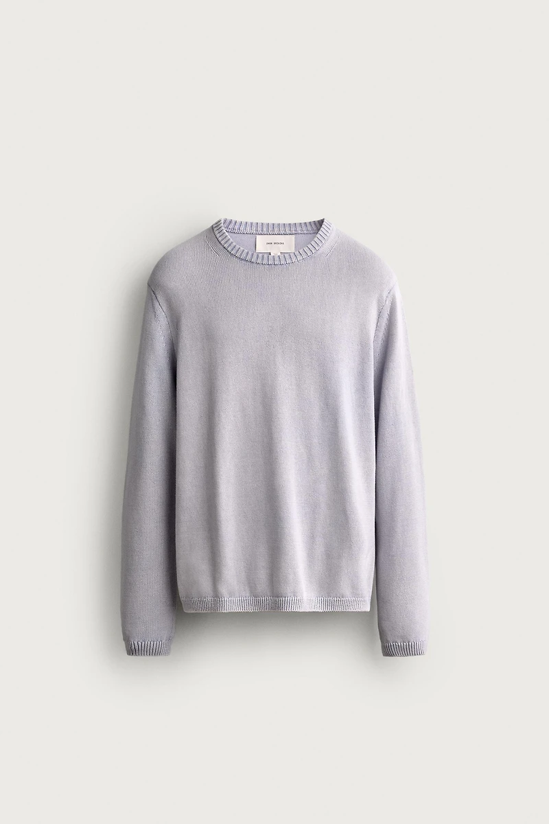 COTTON RELAXED FIT SWEATER