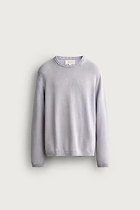 COTTON RELAXED FIT SWEATER