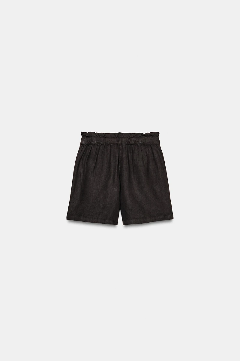 100% LINEN SHORTS ZW COLLECTION