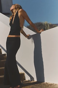 HALTER RUCHED TOP