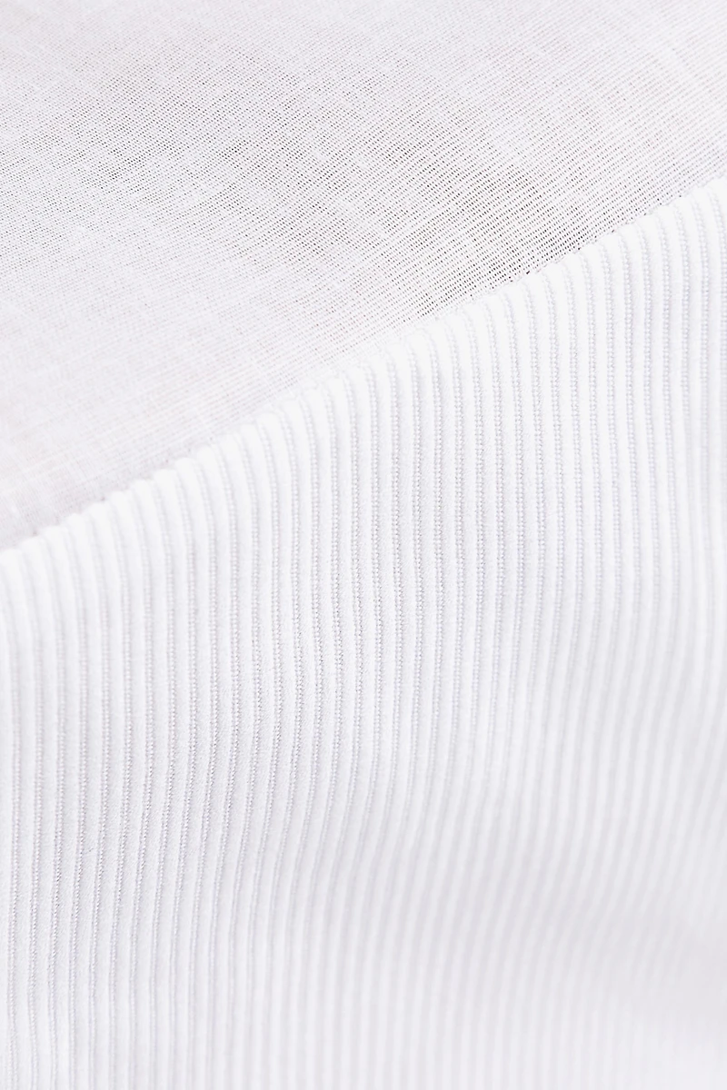 RIBBED BEDSKIRT