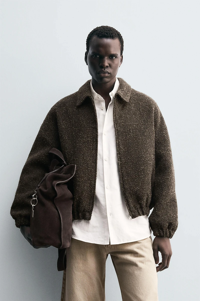 BOUCLÉ TEXTURE JACKET