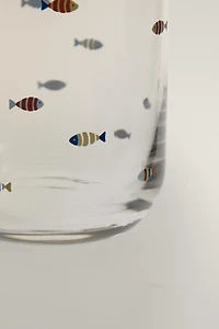 FISH GLASS TUMBLER